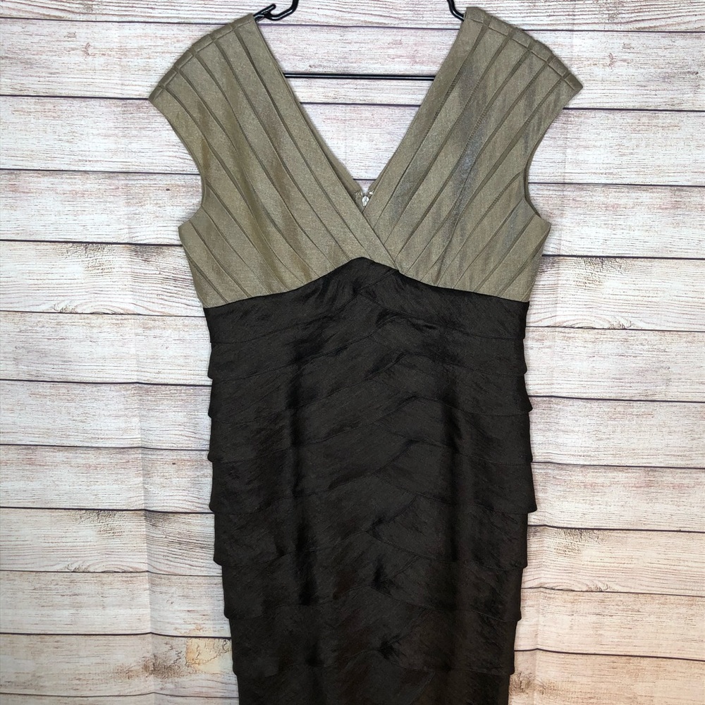 Andre Oliver Ruffle Special Occasion Dress